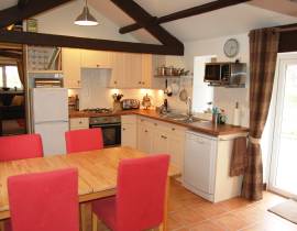 Holiday cottage kitchen-diner, Caldbeck