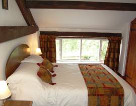 Holiday cottage bedroom, Caldbeck