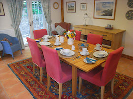 Caldbeck B & B dining