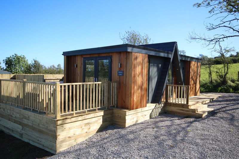 Wooden glamping lodge for 4  with hot tub in Caldbeck, North Lakes, Cumbria, Lake District, Accomodation0