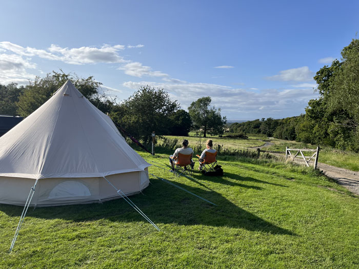 Pitches for your tent at Caldbeck, Cumbria, close to The Lake District3