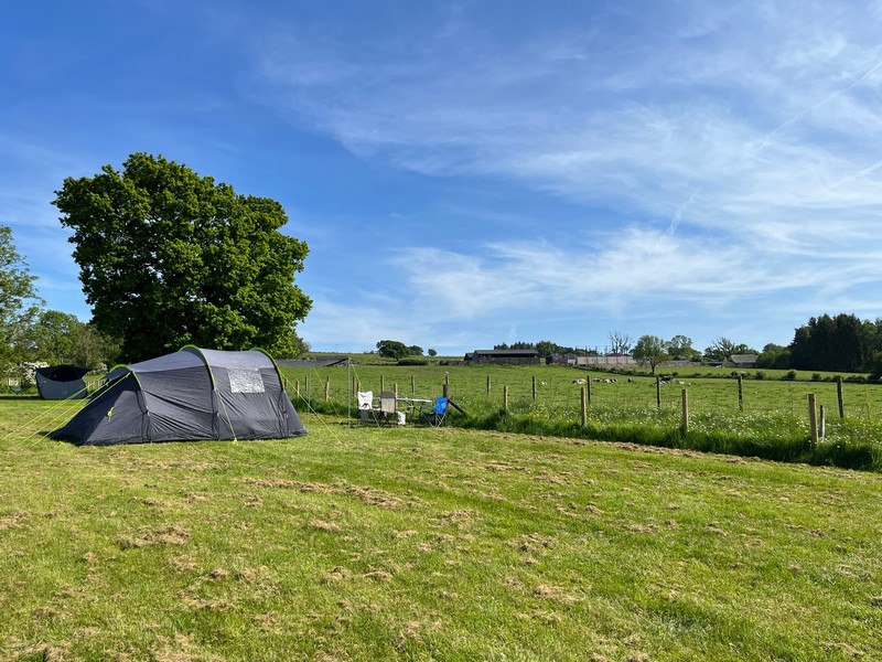 Pitches for your tent at Caldbeck, Cumbria, close to The Lake District10